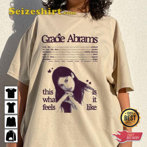 Gracie Abrams This Is What It Feels Like Album Inspired T-Shirt