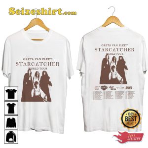 Greta Van Fleet Starcatcher World Tour 2023 T-shirt