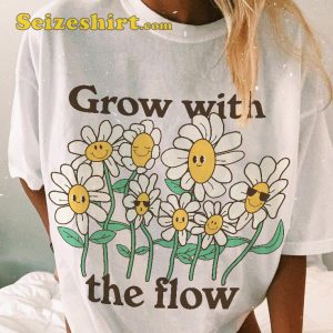 Grow with The Flow Vintage Inspired Unisex T-Shirt