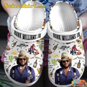 Hank Williams Jr Music A Country Boy Comfort Clogs