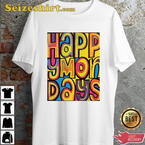 Happy Mondays Rock Poster Designed T-Shirt