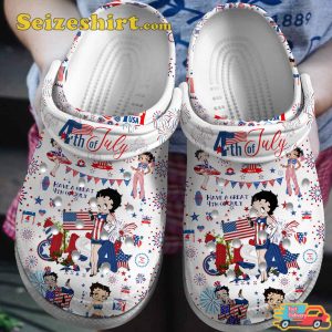 Have A Great 4th Of July American Patriot Comfort Clogs