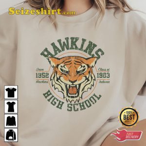 Hawkins High School Tiger The Mascot Hawkins Stranger Things Fans Unisex T-Shirt