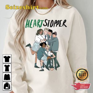 Heartstopper Comic Nick Nelson And Charlie Spring T-shirt
