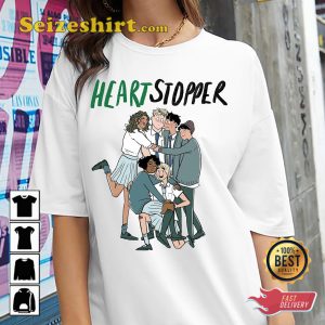Heartstopper Comic Nick Nelson And Charlie Spring T-shirt