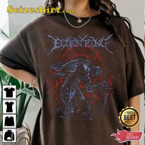 Heavy Metal The Tarnished Elden Ring Inspired Unisex Gaming T-Shirt