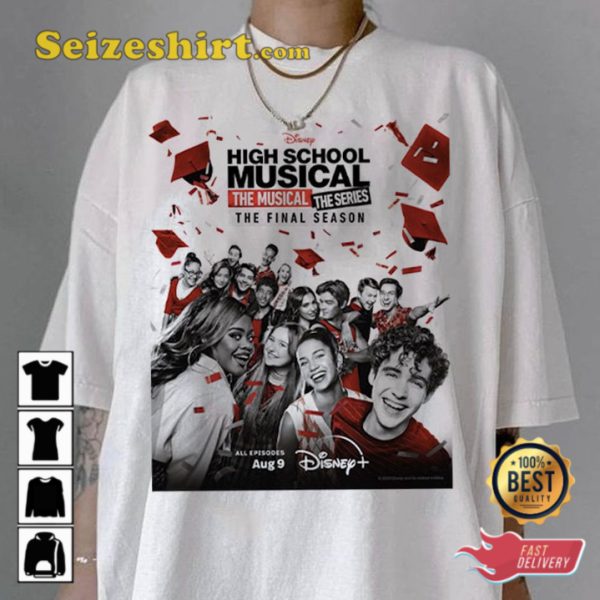 High School Musical Season 4 High School Harmony Drama Club Melodies Musical Memories T-Shirt