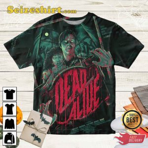Horror Movie Dead Alive Movie Peter Jackson Zombie Happy Halloween T-Shirt