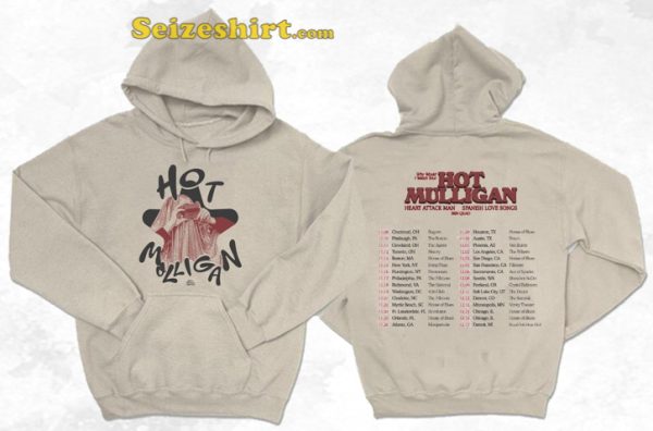 Hot Mulligan Why Would I Watch Tour 2023 My Toe Dammit Hurts Vibes Concert T-Shirt