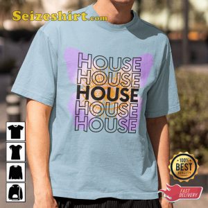 House Music Rave Four On The Floor Festival T-Shirt