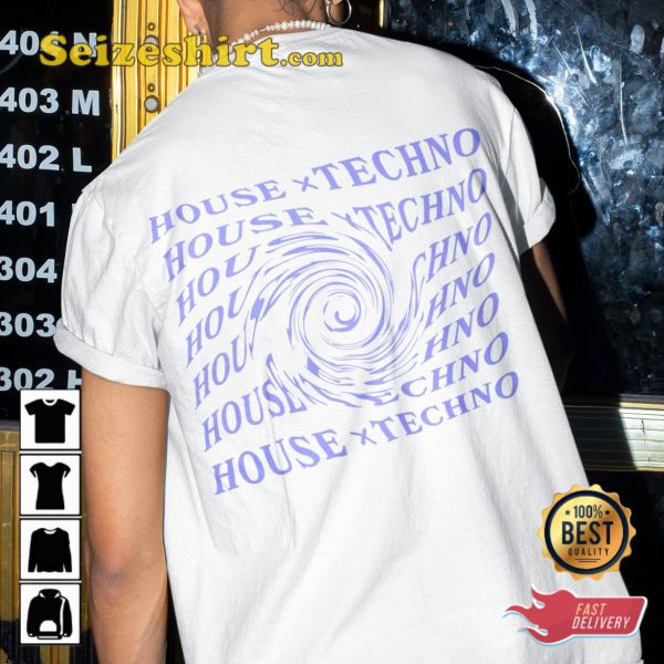 House Music Techno Rave Top Festival Outfit Unisex T-Shirt