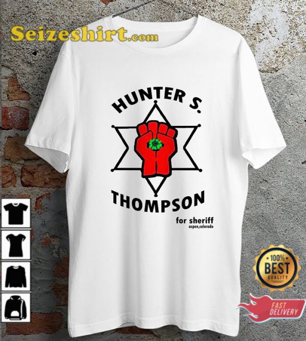 Hunter S Thompson American Journalist Inspired T-Shirt