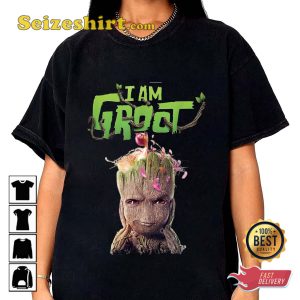 I Am Groot Cute Guardians Of The Galaxy Marvel Fan Unisex T-Shirt