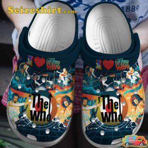 I Love The Who Supporter Trendy Music Comfort Clogs