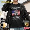 Im Not Just A Daddys Little Girl Im A Veterans Daughter Classic Honor T-Shirt