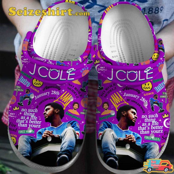 J Cole Rapper Cant Get Enough Music Hip Hop Comfort Clogs