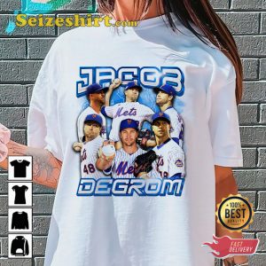 Jacob deGrom New York Mets deGrom Baseball T-Shirt