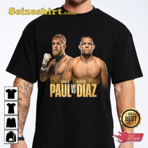 Jake Paul vs Nate Diaz Battle Of Gods Unisex T-Shirt