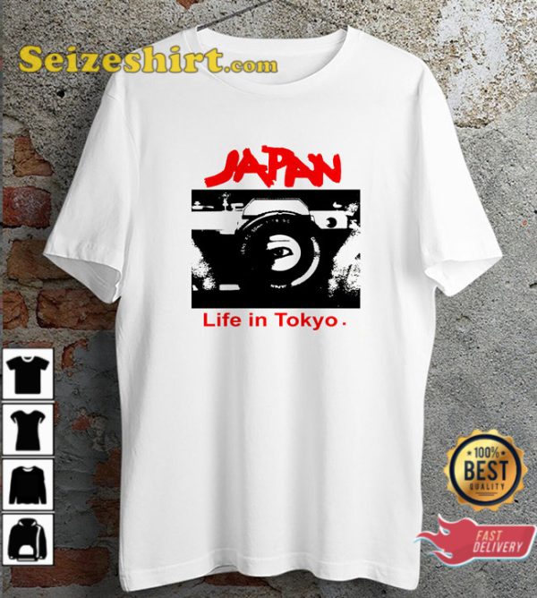 Japan Sylvian Life In Tokyo Giorgio Moroder Music T-Shirt