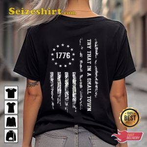 Jason Aldean Try That In A Small Town Sucker Punch Somebody On A Sidewalk Music T-Shirt