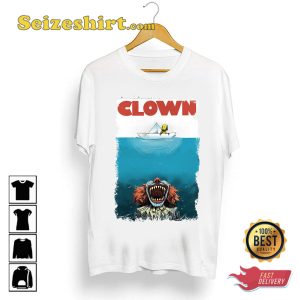 Jaw Clown Halloween It Clown Horror Movie Pennywise Unisex T-Shirt