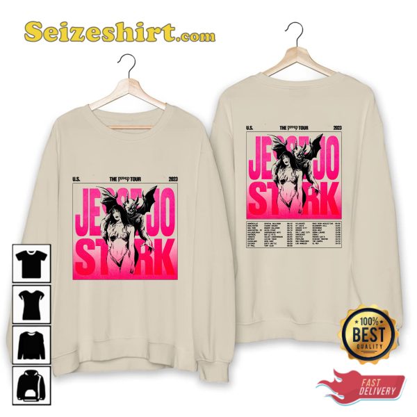 Jesse Jo Stark The Doomed Tour 2023 Musical Journey Indie Spirit T-Shirt