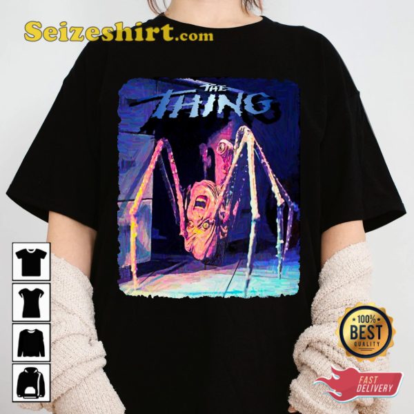 John Carpenters The Thing Movie Spooky Halloween Costume T-Shirt