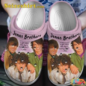 Jonas Brothers Band Music Do It Like That You Get Me So Off Track Melodies Comfort Clogs