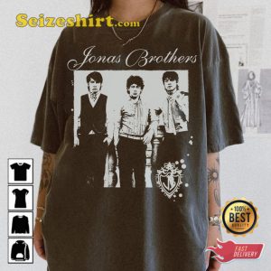 Jonas Brothers Tour Rock Band Concert T-shirt