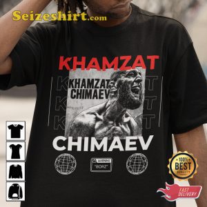 Khamzat Chimaev UFC Borz MMA Boxing T-shirt