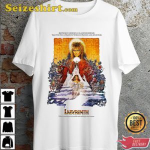 Labyrinth Goblin King David Bowie Labyrinth Unisex T-shirt