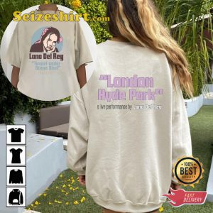 Lana Del Rey Album Hyde Park Fan Gift T-shirt