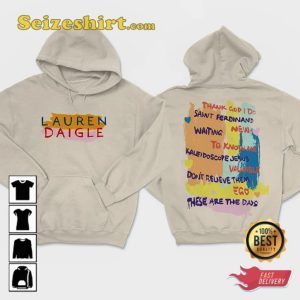 Lauren Daigle 2023 Tour Vintage Shirt, Thank God I Do Tour Shirt, Lauren Daigle Fan Shirt