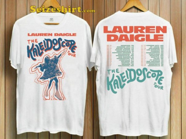 Lauren Daigle The Kaleidoscope Tour 2023 Shirt, Lauren Daigle Fan Shirt, Kaleidoscope Tour Merch Shirt