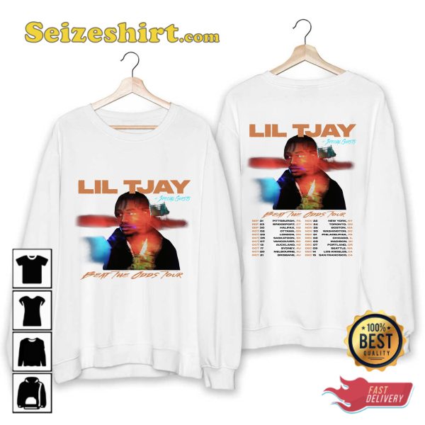 Lil Tjay Beat The Odds Tour Dates 2023 T-shirt