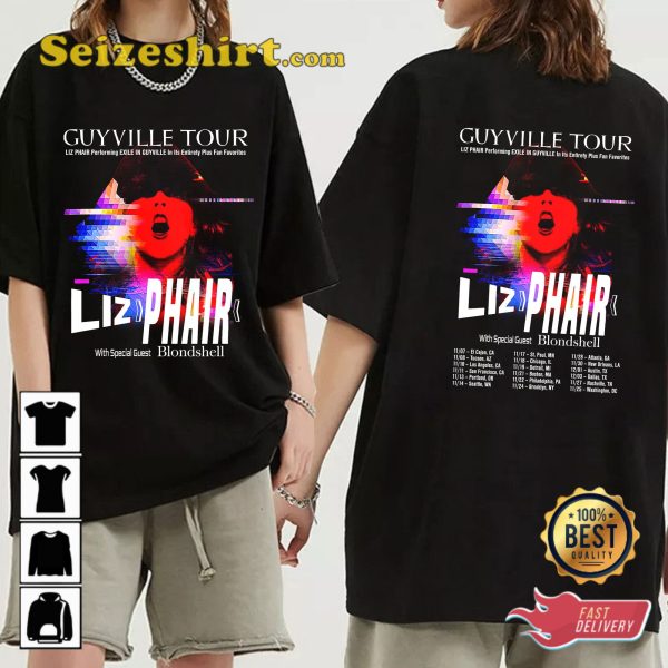 Liz Phair Guyville Tour 2023 Fans Tribute Concert T-Shirt