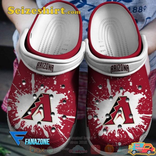 MLB Diamondbacks Fanatic Arizona Diamondbacks Baseball Passion Comfort Clogs