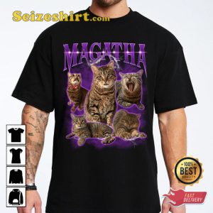 Macatha The Cat Yawning Cute Pet Lover Unisex T-Shirt