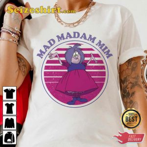 Mad Madam Mim Coffee Sword In The Stone Comic Halloween Gift T-Shirt