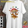 Magic Mushroom Yoga Buddha Awaken Master Unisex T-Shirt