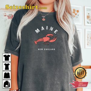 Maine Lobster New England Home State Maine Gifts T-Shirt