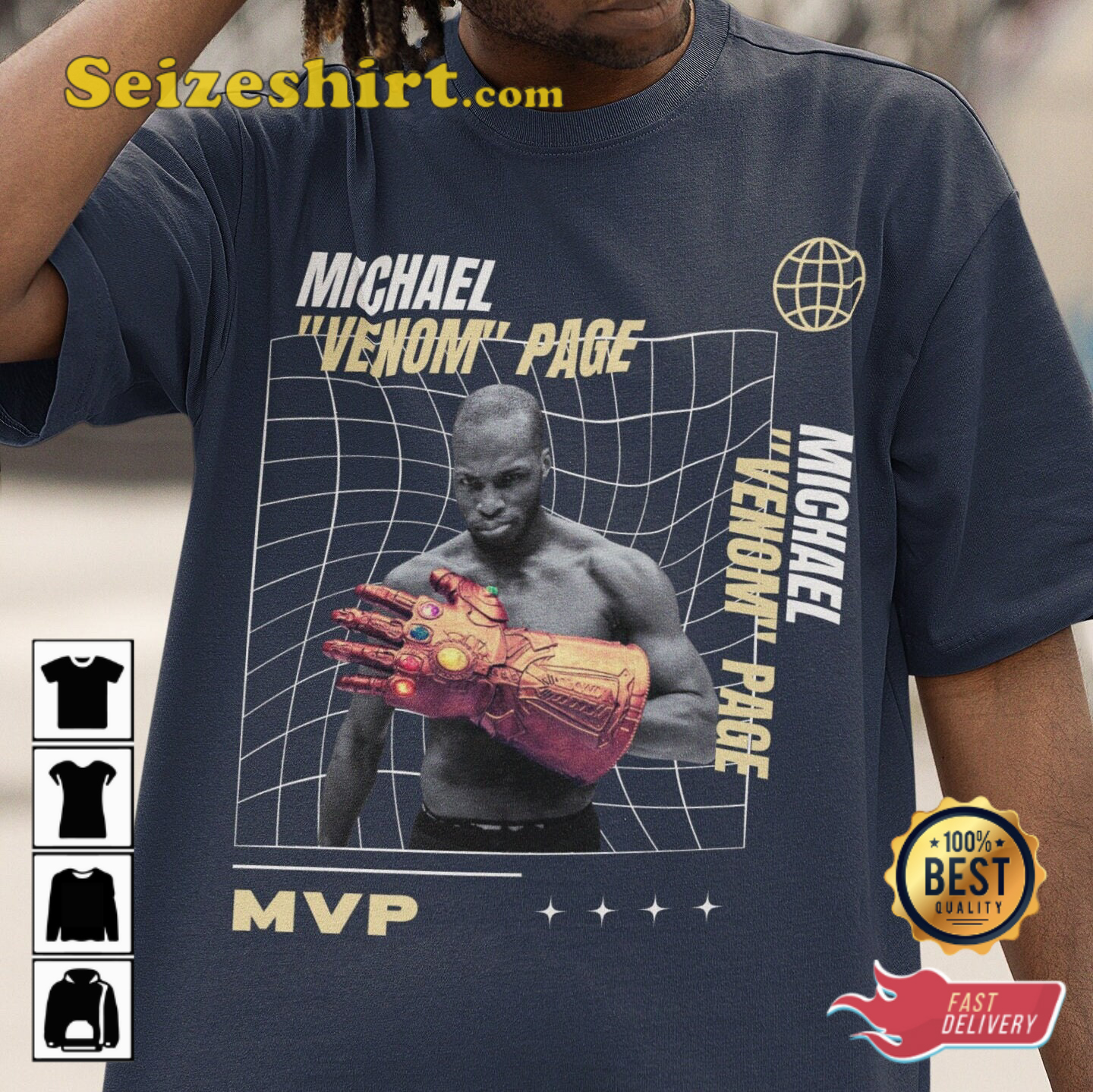 Michael Page MMA Venom Fan UFC T-shirt