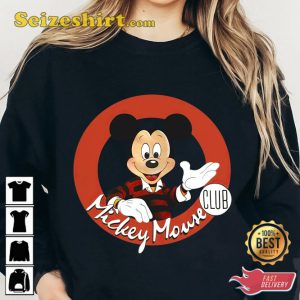 Mickey Mouse Club Mickey 1928 Steamboat Willie T-Shirt