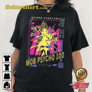 Mob Psycho 100 Helmet Cult Anime T-shirt