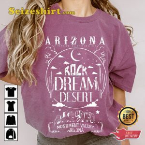 Monument Valley Boho Arizona Rock Dream Desert Vibes Bohemian Style T-Shirt