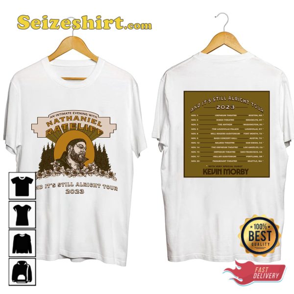 Nathaniel Rateliff And Its Still Alright Tour 2023 T-shirt