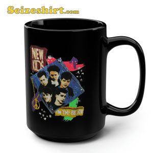 New Kids on the Block Boy Band 80s Vibes Ceramic Coffee Mug