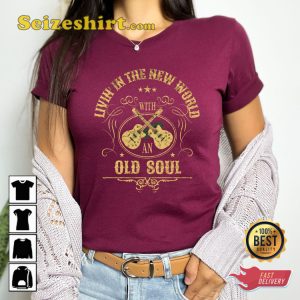 New World Old Soul Rich Men Lyrics Oliver Anthony Country Music T-Shirt