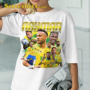 Neymar Da Silva Santos Jr Brazil Football Soccer Classic T-Shirt