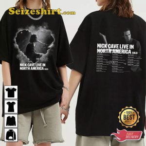 Nick Cave 2023 Solo Tour Live In North America Nick Cave and the Bad Seeds Concert T-Shirt